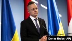 Міністр закордонних справ Угорщини Петер Сійярто