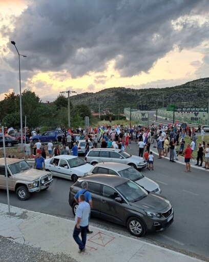 Protest u Podgorici 'Odbrana izborne volje'