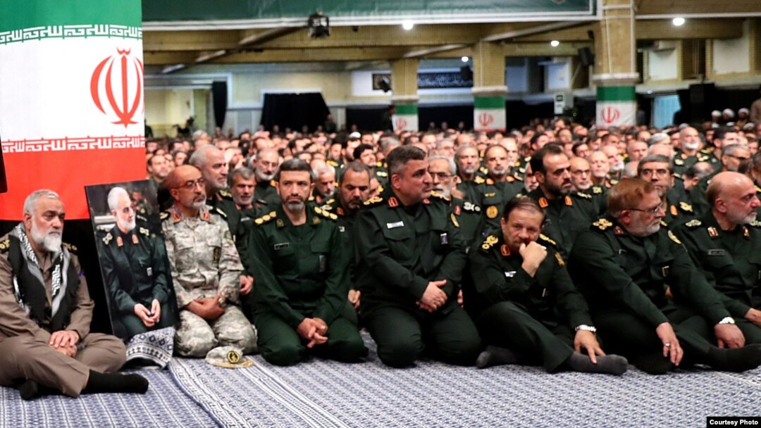 Zapovjednici IRGC-a, august 2023.