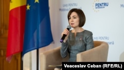 «Я наголосила на нагальній потребі в більшій кількості систем протиповітряної оборони для України» - заявила Мая Санду