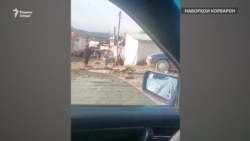 Селевые потоки нанесли ущерб жителям села Тангаи в Вахдате