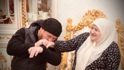Рамзан Кадыров и его мать Аймани