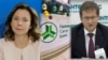 Евгения Судец и Владимир Андросик, коллаж.
