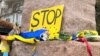 У Бішкеку затримали учасників акції до річниці вторгнення РФ в Україну