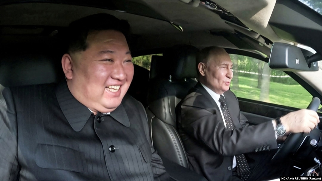 Președintele rus Vladimir Putin a semnat tratatul cu liderul nord-coreean Kim Jong-un când a vizitat Phenianul în iunie.