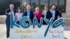 Rusiyeniñ işğali altında olğan Yalta memuriyetiniñ temsilcileri Yanina Pavlenko ve Konstantin Şimanovskiy Türkiyede, 2023 senesi