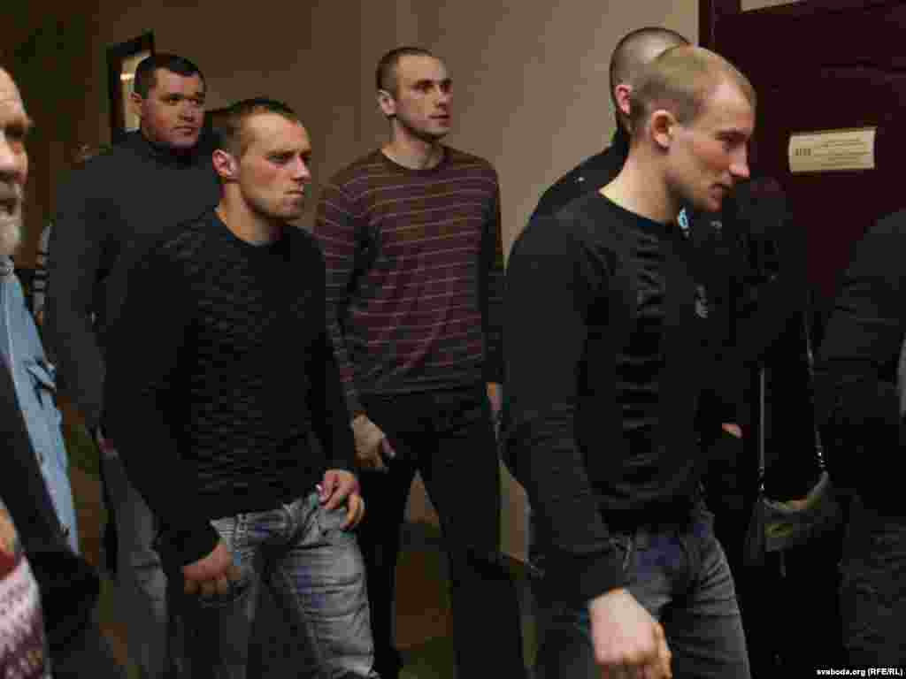 "Пацярпелыя" міліцыянты -