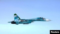 Один із російських Су-27 випустив по британському літаку ракету (фото ілюстративне)