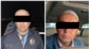 Подозреваемые в транспортировке наркотиков сотрудник милиции и гражданин Таджикистана. Фото МВД КР.