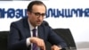 Armenia -- Health Minister Arsen Torosian gives a press conference, April 10, 2020.