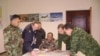Türkmenistanyň Goranmak ministrliginiň ýaraglara gözegçilik boýunça ofiserleri Germaniýada geçirilen türgenleşdiriş okuwy mahalynda, 2007-nji ýyl.