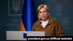Віцепрем’єр-міністр, міністр з питань реінтеграції тимчасово окупованих територій Ірина Верещук