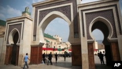 دروازه شهر قدیمی فاس در مراکش
