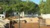 Bosnia and Herzegovina, Sarajevo, Dobrinja 4, Construction site at the administrative line between two two autonomous entities. August, 2020
