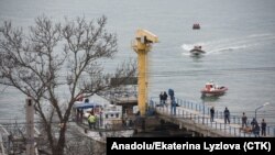 Пошукові роботи біля місця падіння літака Ту-154