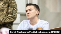 Позафракційна депутат Верховної Ради Надія Савченко