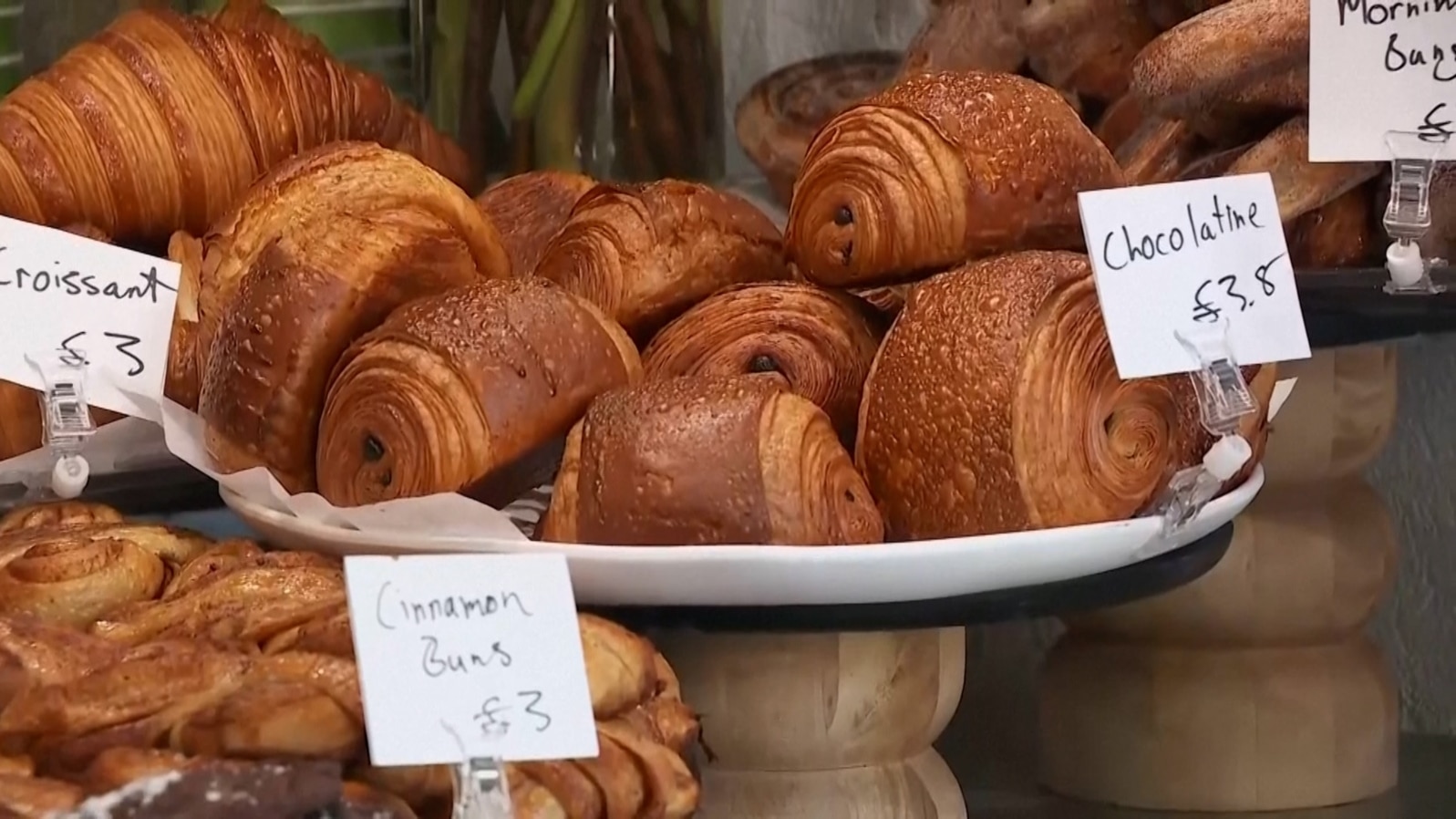 UK -- Teaser for sweet pastries from the bakery, undated.