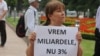 Protest împotriva „amnistiei capitalurilor” la Chișinău, august 2018