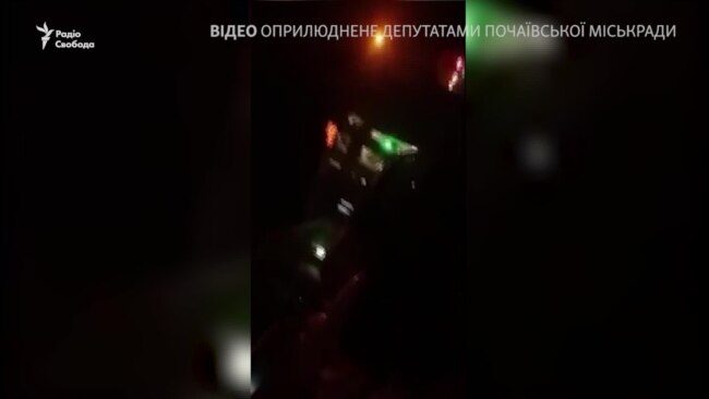 Відео, оприлюднене депутатами Почаївської міськради