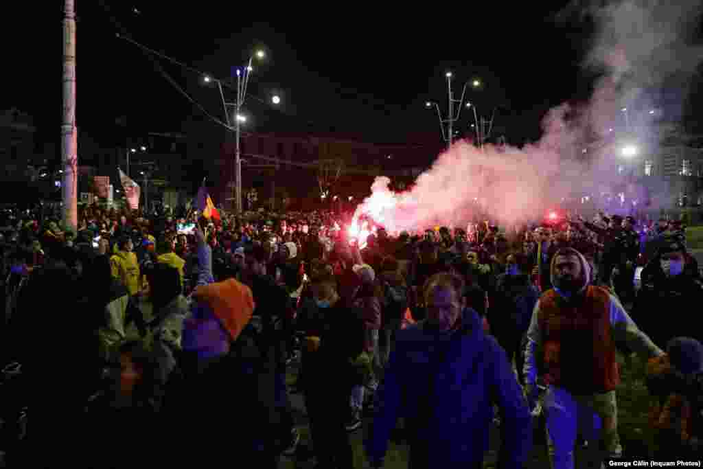 Протестувальники у Бухаресті
