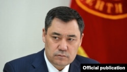 Садыр Жапаров Абдыгулов менен жолугушууда.