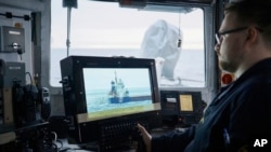 Корабель ВМС Естонії патрулює Балтійське море 9 січня після ймовірного саботажу підводних кабелів
