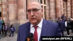 Էներգետիկ ենթակառուցվածքների և բնական պաշարների նախարարի պաշտոնակատար Գարեգին Բաղրամյան