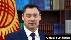 Садыр Жапаров, президент.
