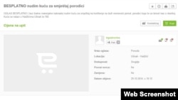 Ramizov oglas o ustupanju kuće
