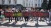 Представники ЛГБТ-спільноти протестували в Києві проти нападів на них
