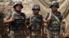 Военнослужащие Армии обороны Нагорного Карабаха на позициях (архив)