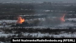 Бойовики під час обстрілів 15 лютого використовували озброєння, заборонене Мінськими угодами, заявили в штабі ООС