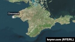 Аннексияланган Крымдын картасы. Украина. Иллюстрациялык сүрөт