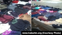 Türkmenabadyň käbir ýaşaýjylary köne harytlaryny satuwa çykaryp başlady. TAH-yň suraty