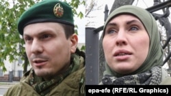 Адам Осмаєв та його загибла дружина Аміна Окуєва