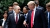 Президенти Росії і США Володимир Путін (л) і Дональд Трамп, В’єтнам, 11 листопада 2017 року