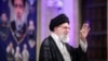Iran's Supreme Leader Ayatollah Ali Khamenei speaks during a meeting in Tehran