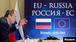 Sergej Lavrov na konferenciji u Belgiji