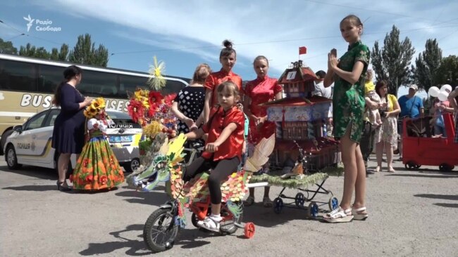 Візочки народів світу проїхалися Запоріжжям (відео)