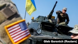Під час українсько-американських командно-штабних навчань Rapid Trident-2019 («Швидкий тризуб») на Яворівському полігоні. Львівщина, 24 вересня 2019 року (ілюстраційна світлина)