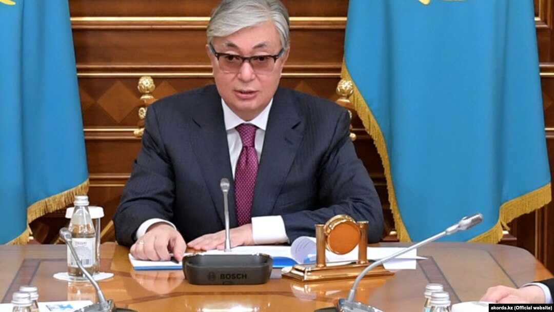 Президент Касым-Жомарт Токаев.
