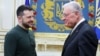 Спеціальний представник президента США Кіт Келлог (п) із президентом України Володимиром Зеленським, Київ, 20 лютого 2025 року