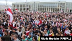 Пратэст у Менску пасьля прэзыдэнцкіх выбараў, 25 жніўня 2020