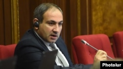 ԱԺ պատգամավոր Նիկոլ Փաշինյան
