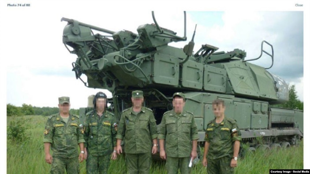 Ракетный комплекс «Бук» (фото из материалов расследования Bellingcat)