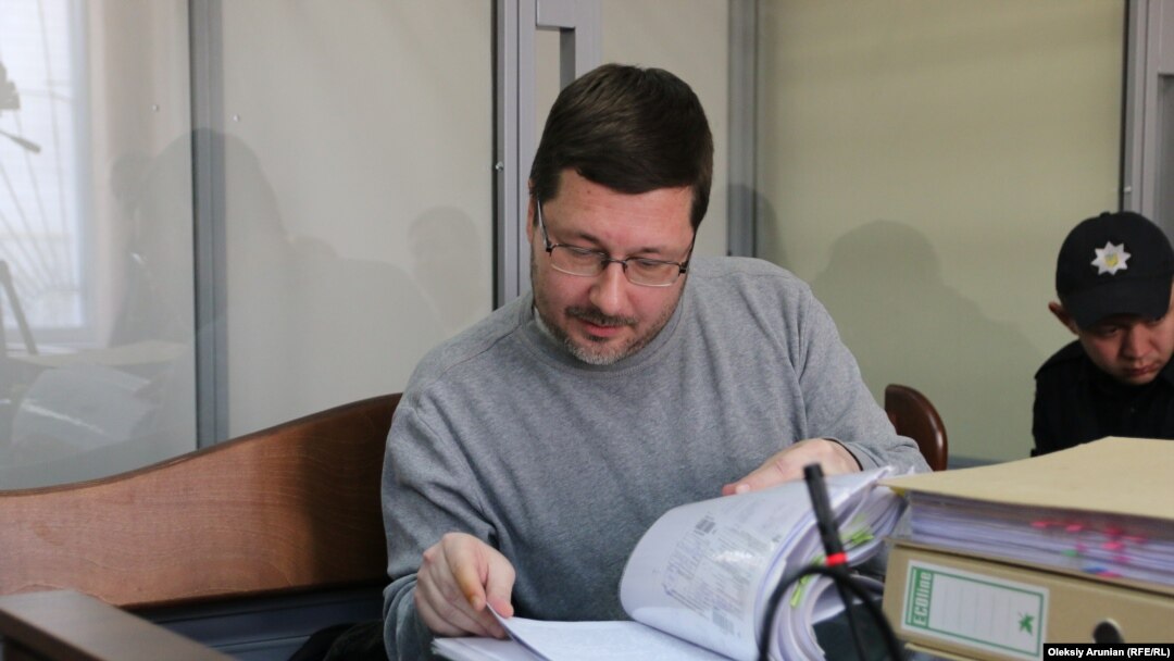 Станіслав Єжов у залі Голосіївського райсуду Києва, 5 квітня 2019 року
