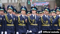 Военный парад в Таджикистане