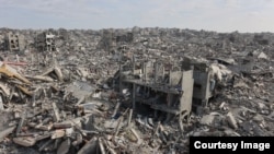 Fâșia Gaza a fost devastată după un război de aproape un an și jumătate cu Israelul.