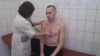 Фото засудженого в Росії українського режисера Олега Сенцова, яке оприлюднили російські тюремники, й котре, як випливало з повідомлення, було зроблене під час медичного обстеження 28 вересня 2018 року