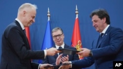 Potpisivanje ugovora o saradnji Srbije i Mađarske u oblasti odbrane, Beograd, 1. april 2025. 